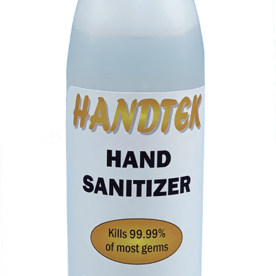 HANDTEK- Hand Sanitizer 12 X 4oz Dispenser Bottles